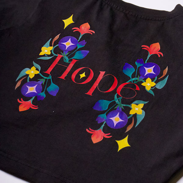 Hope (Black), Crop-top.