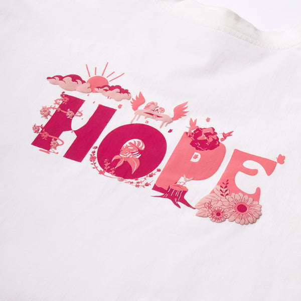 Hope (White) Crop-top